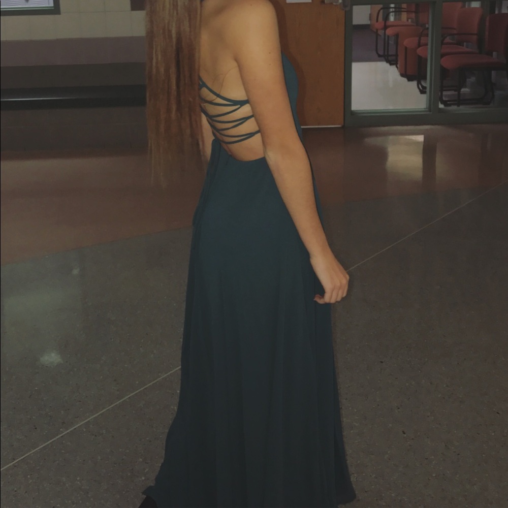 Forest Green Maxi Dress